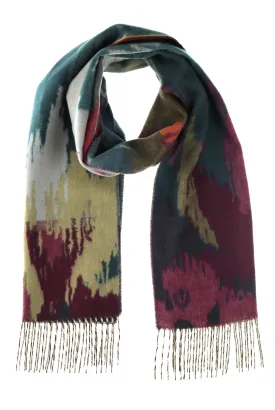 Alexandrit Abstract Cashmink Scarf