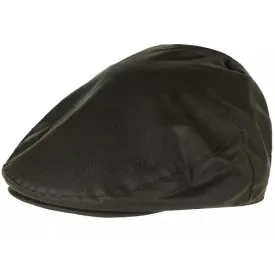 Barbour Wax Flat Cap Olive 7