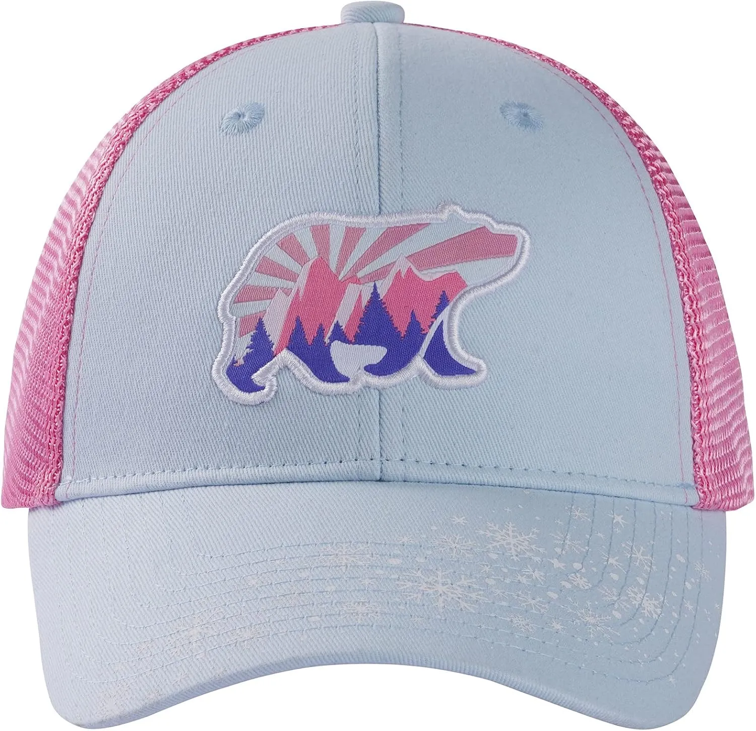 BASSDASH Kids Youth Fishing Sun Hat Mesh Back Adjustable Baseball Trucker Cap for Boys Girls Toddler