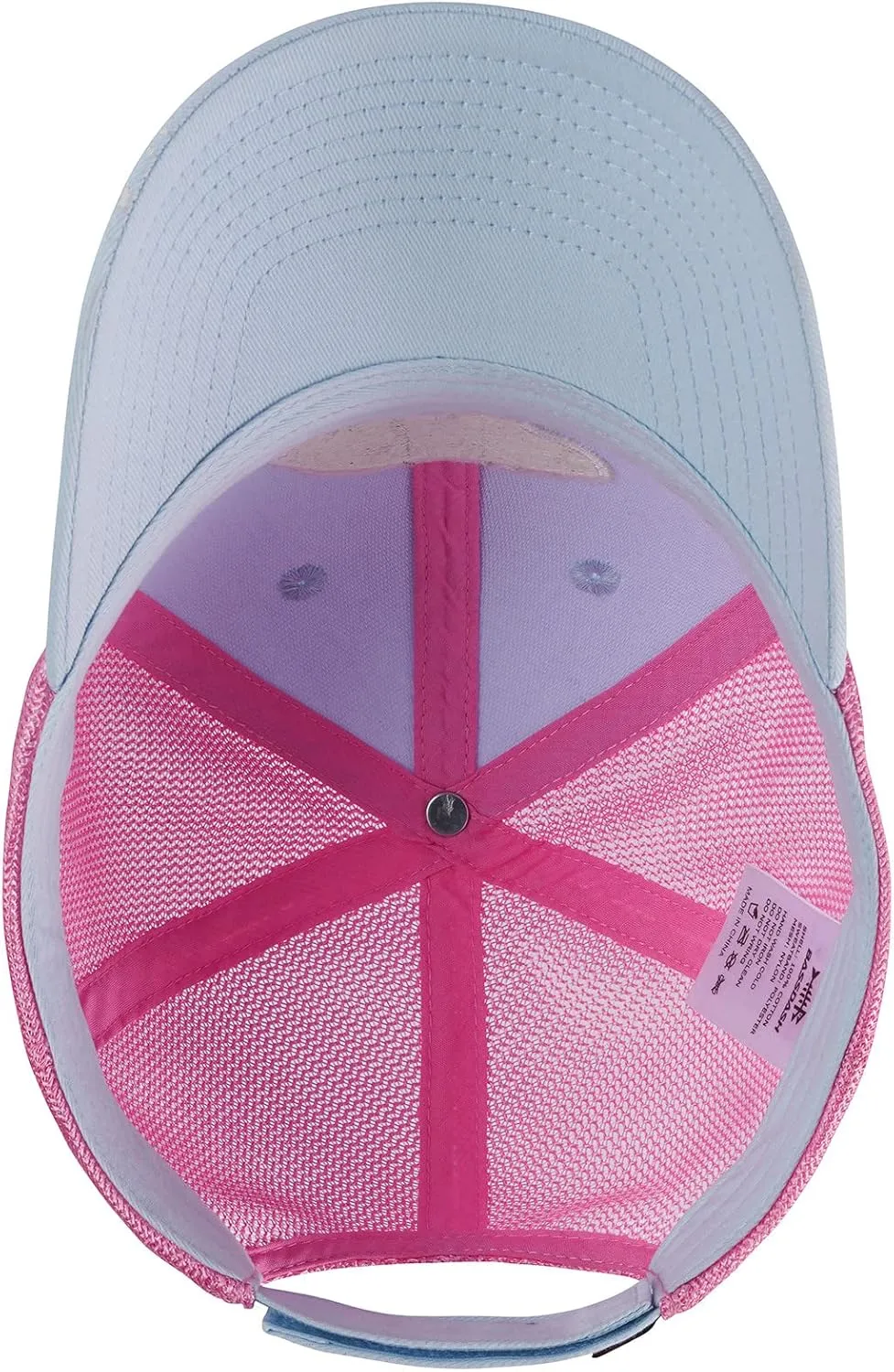 BASSDASH Kids Youth Fishing Sun Hat Mesh Back Adjustable Baseball Trucker Cap for Boys Girls Toddler