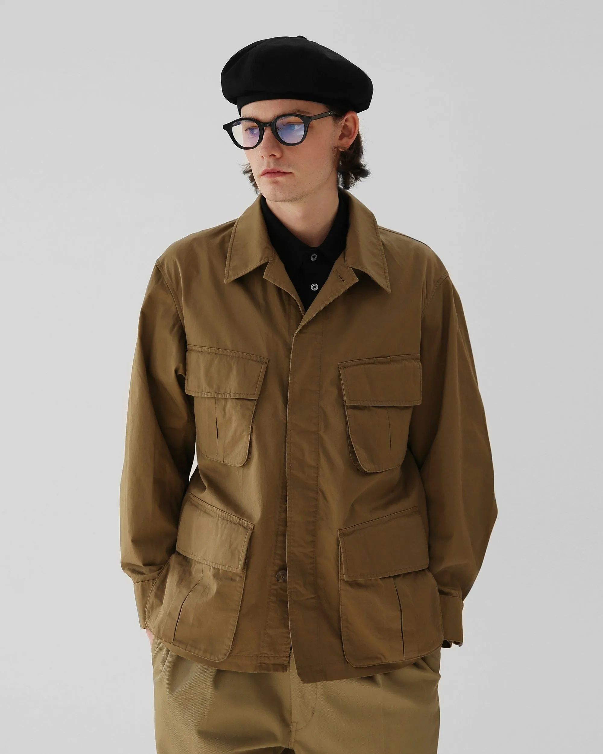 BERET / WEB STRAP / BLACK