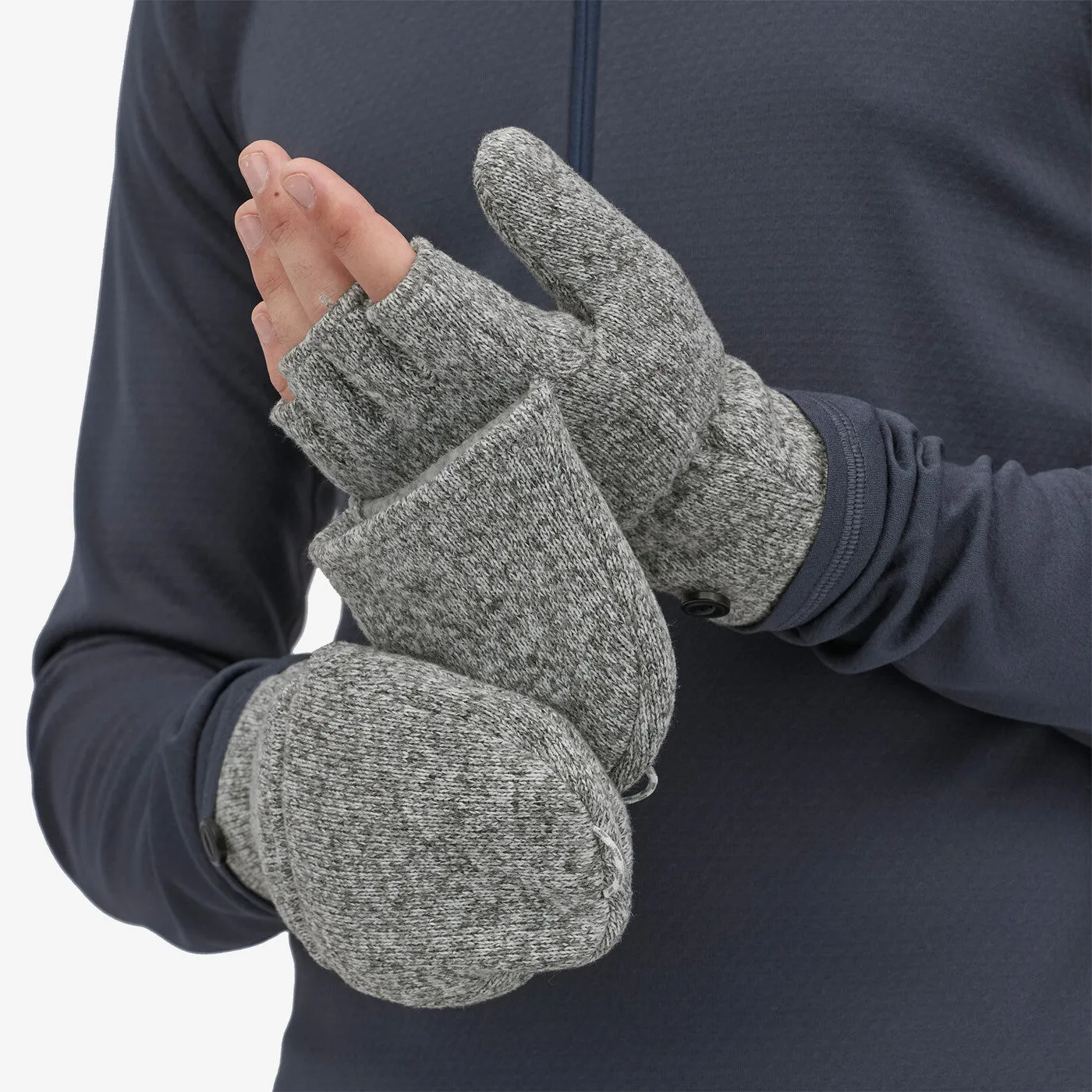 Better Sweater Fleece Gloves - Birch White