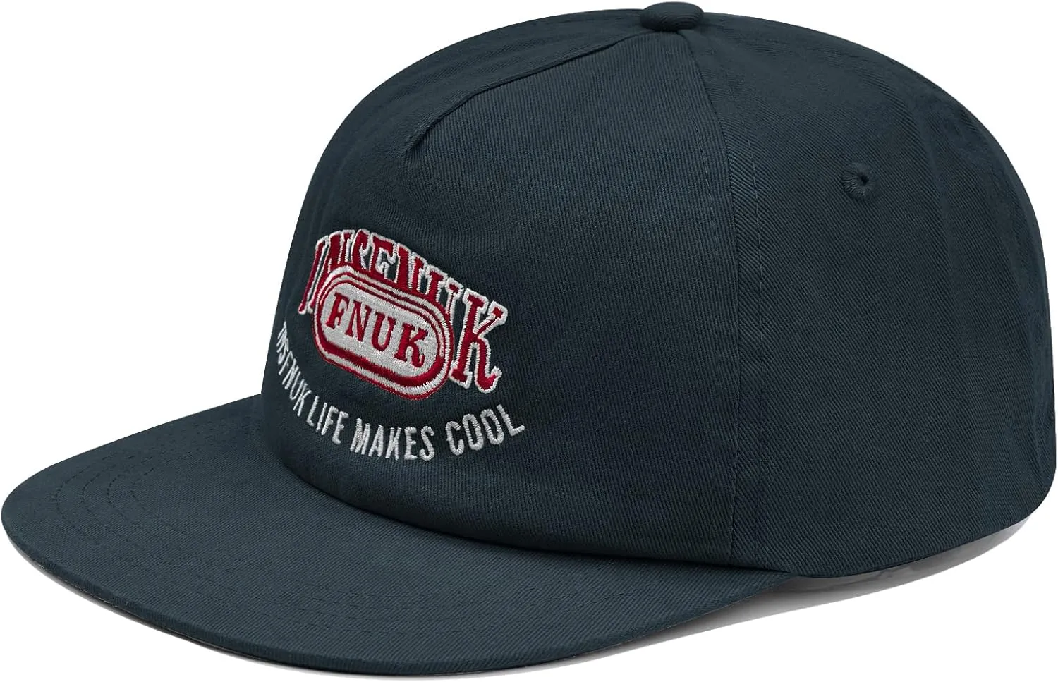 Clakllie Flat Bill Baseball Cap Snapback Trucker Hat Steet Casual Hip Hop Cap Breathable Runner Cap Vintage Low Profile Hat