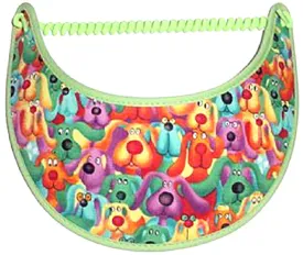 Dogs in Assorted Colors on Sun Visor