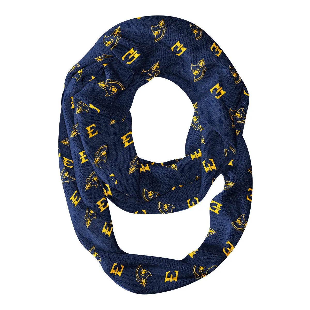 East Tennessee State Print Blue Infinity Scarf by Vive La Fete