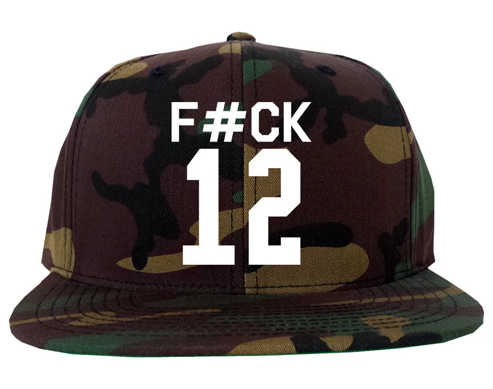 Fck 12 Police Brutality Mens Snapback Hat