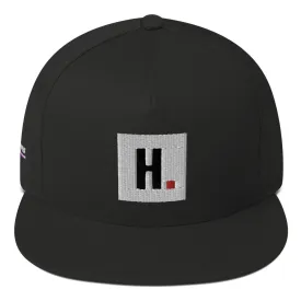 Flat Bill Cap (Black)