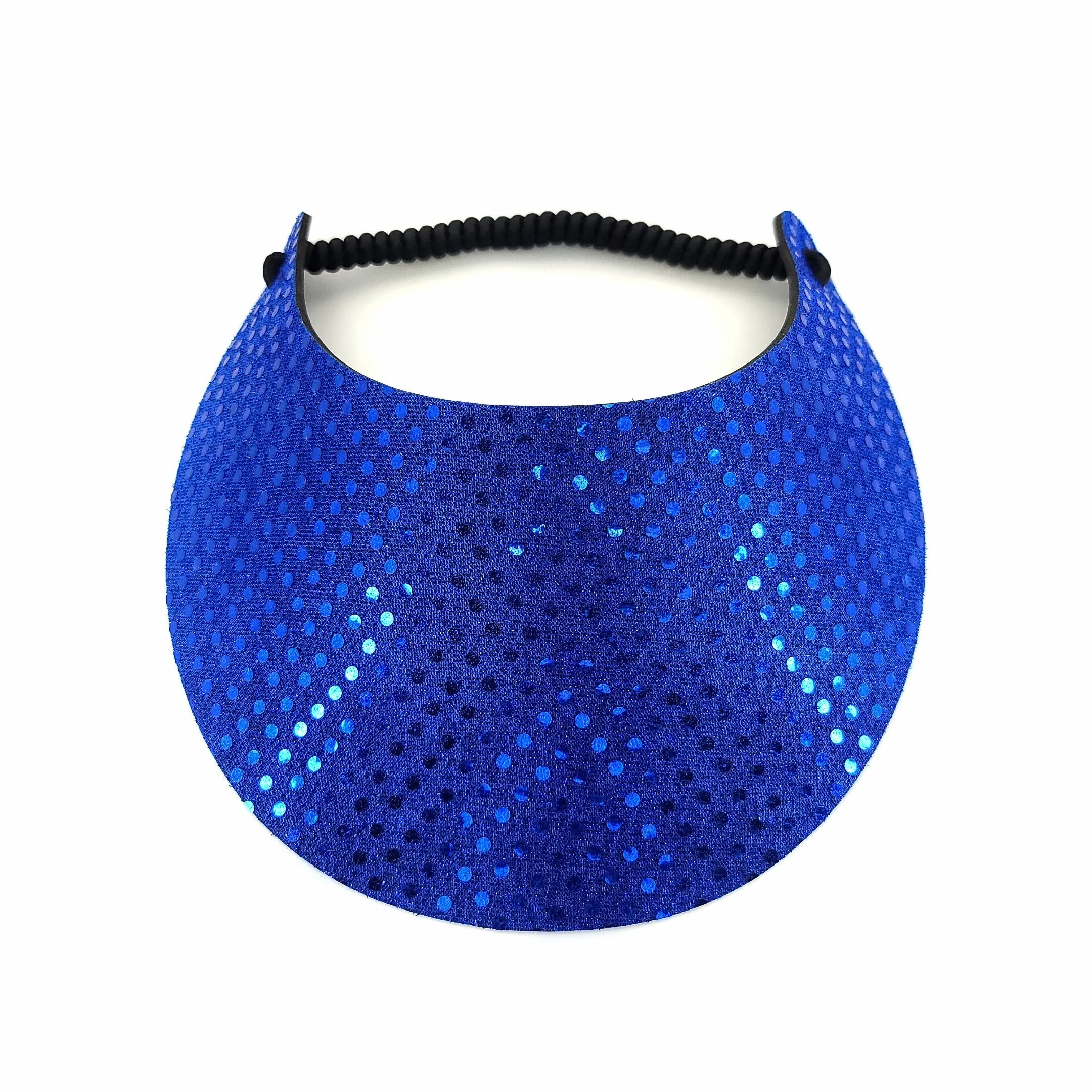 Glitz Blues and Greens Foam Sun Visor