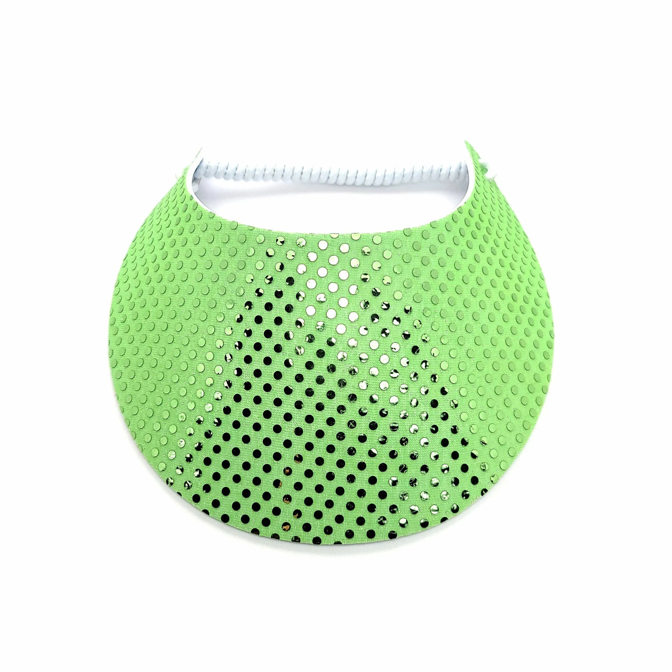 Glitz Blues and Greens Foam Sun Visor