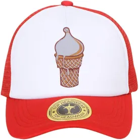 Gravity Trading Ice Cream Cone Patch Trucker Hat