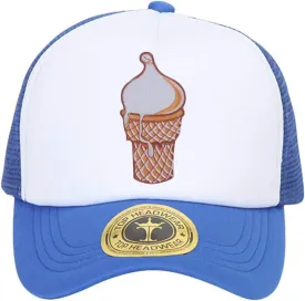 Gravity Trading Ice Cream Cone Patch Trucker Hat
