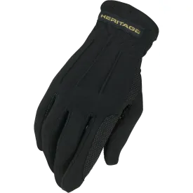 Heritage Power Grip Glove-Black