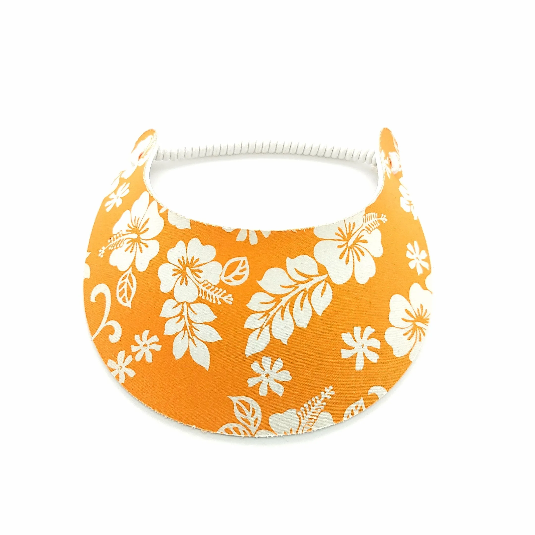 Hibiscus Hawaiian Print Foam Sun Visor
