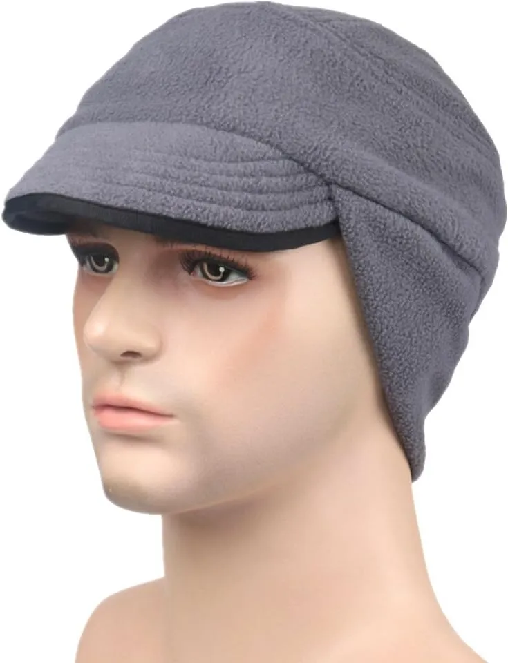 Home Prefer Winter Beanie Cap Outdoor Windproof Fleece Earflap Hat for Men Women