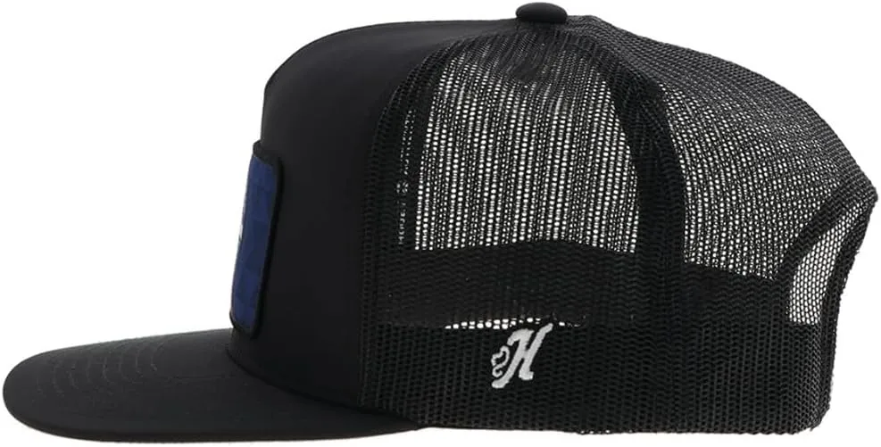 HOOEY Officially Licensed Pabst Blue Ribbon One Size Fits All Adjustable Snapback Hat for Men and Women Mesh Back Trucker Hat