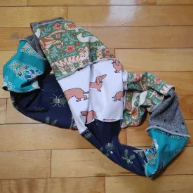 Jungle/Dogs/Bugs/Stars/Paisley Infinity Scarf