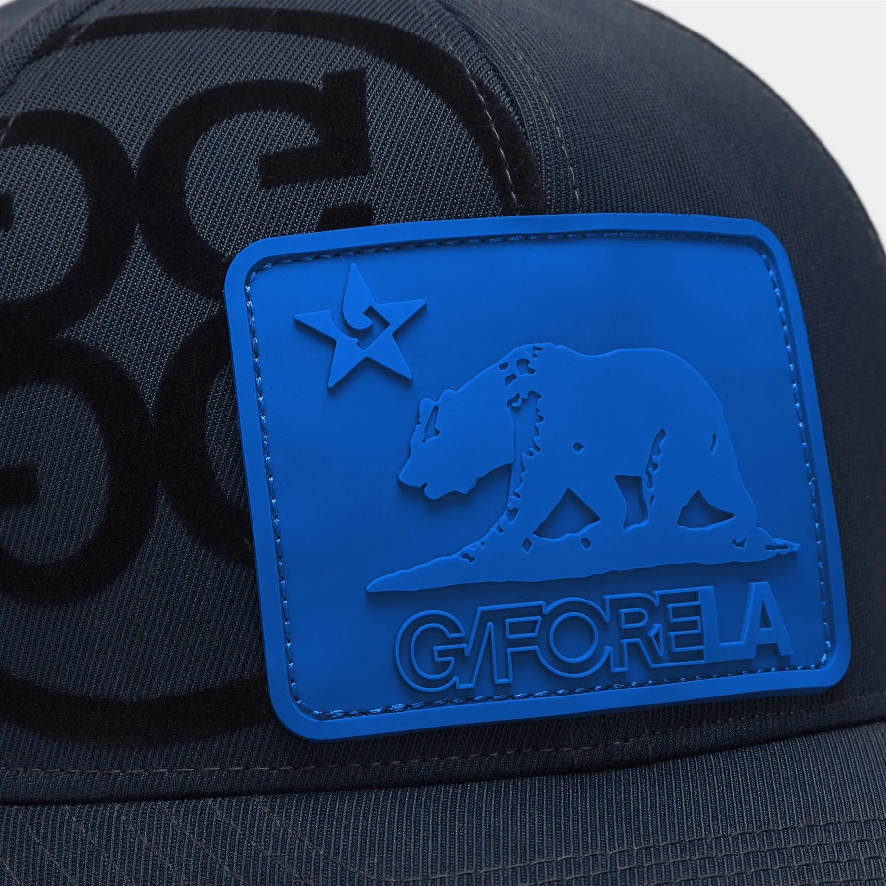 LA Stretch Twill Snapback Cap Twilight - AW24