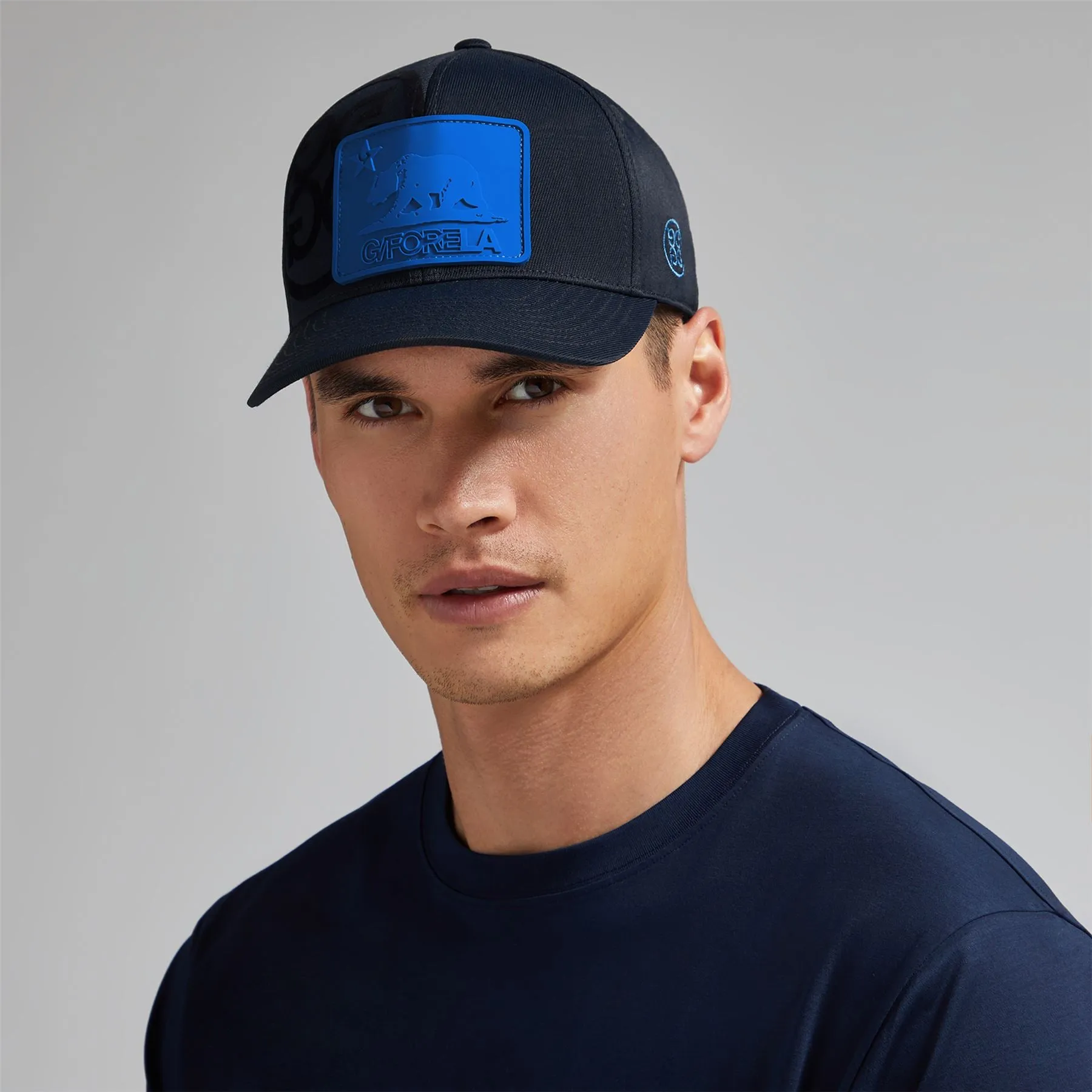 LA Stretch Twill Snapback Cap Twilight - AW24
