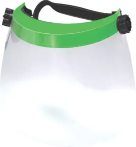 Large Visor with Clear Screen