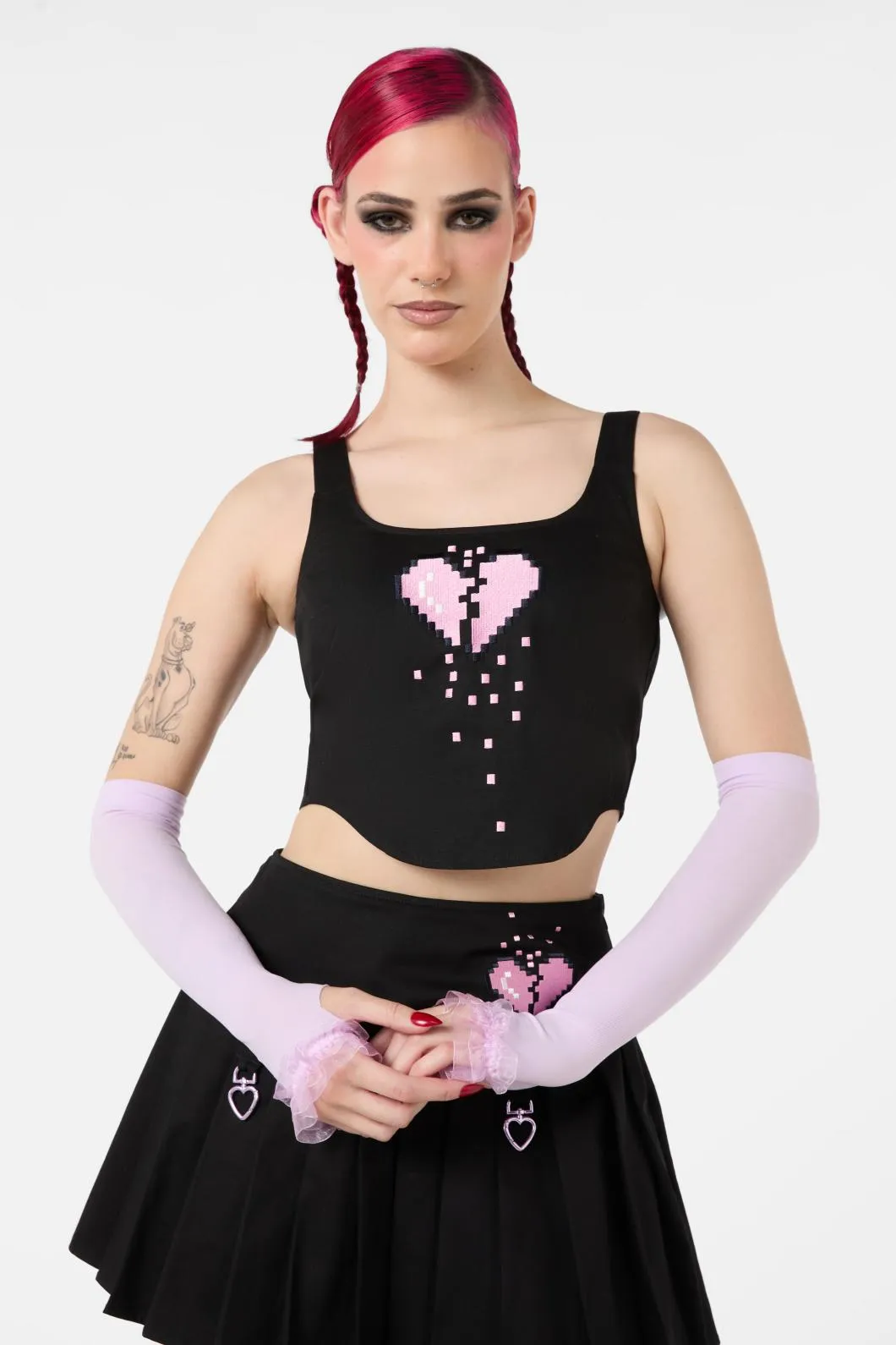 Lilac Arm Stockings