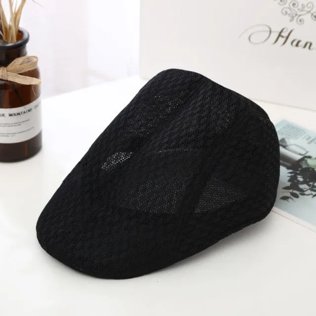 London Cabbie Hat Golf Beret Newsboy Ivy League Peaky Blinders Cloth Cap