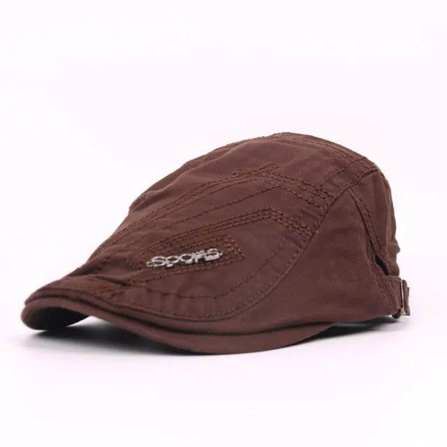 London Cabbie Hat Golf Beret Newsboy Ivy League Peaky Blinders Cloth Cap