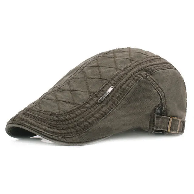 London Cabbie Hat Golf Beret Newsboy Ivy League Peaky Blinders Cloth Cap
