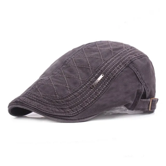 London Cabbie Hat Golf Beret Newsboy Ivy League Peaky Blinders Cloth Cap