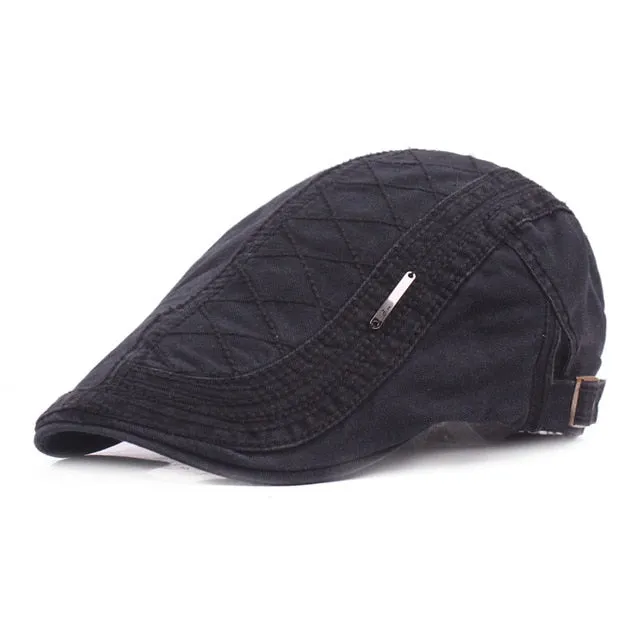 London Cabbie Hat Golf Beret Newsboy Ivy League Peaky Blinders Cloth Cap