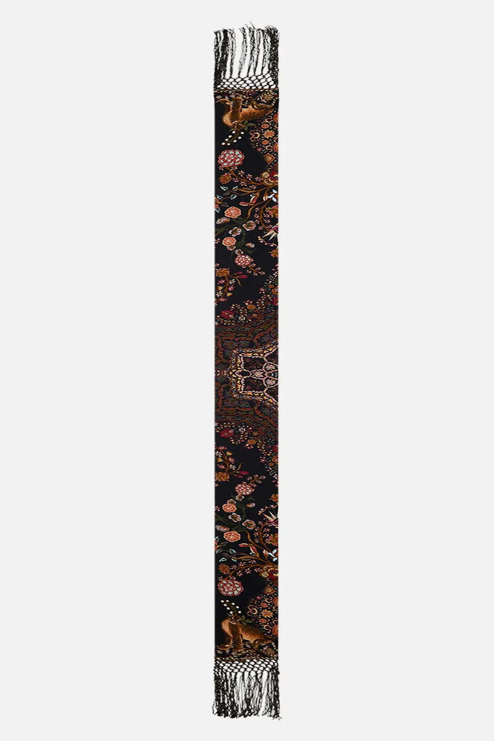 LONG SKINNY SCARF LOOM TO TOMB