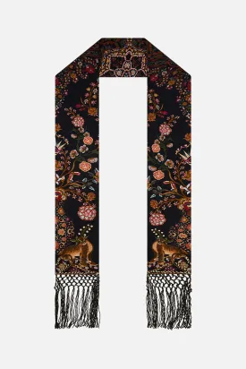 LONG SKINNY SCARF LOOM TO TOMB
