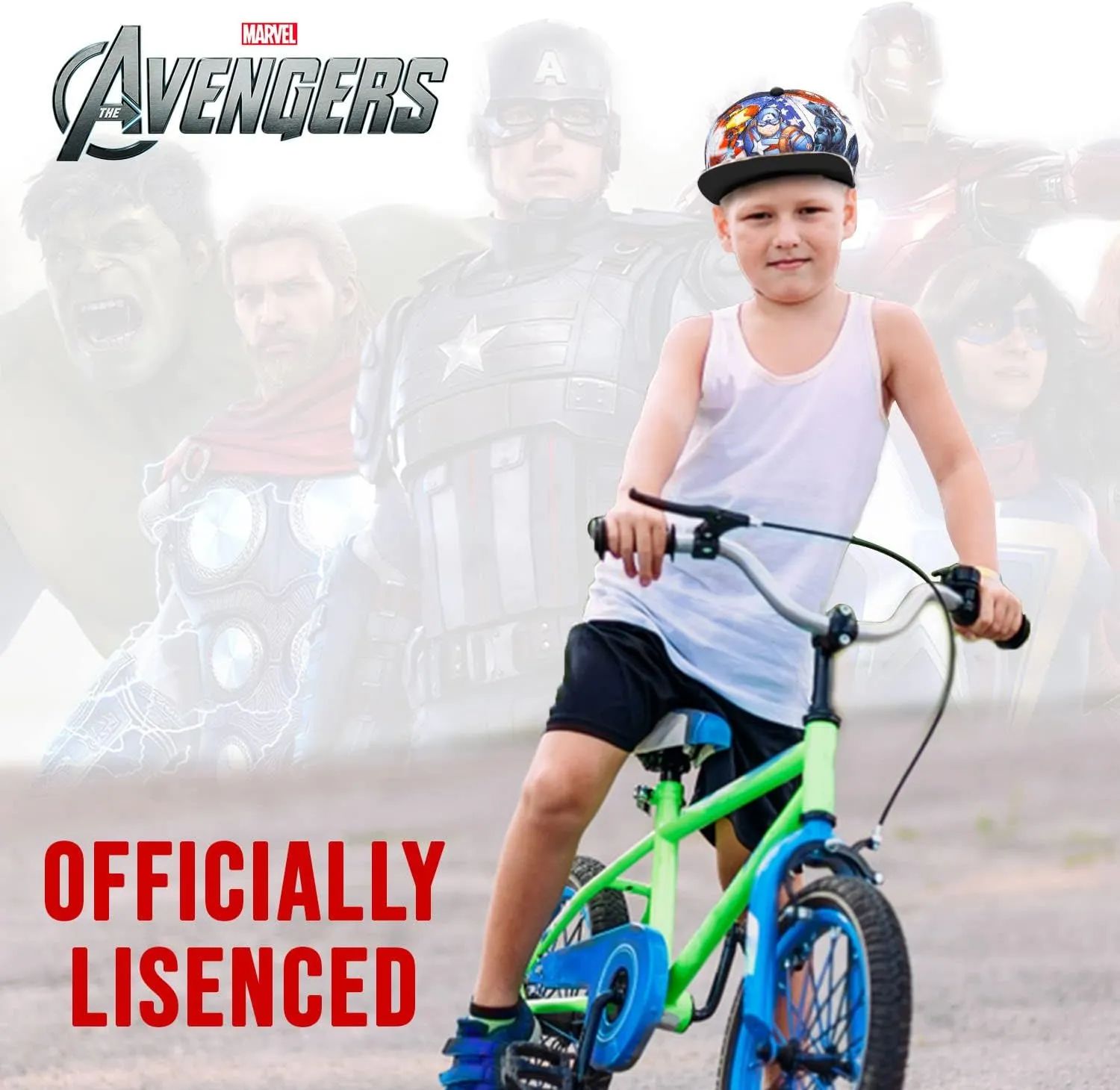 Marvel Legends Captain America, Ironman, Avengers, Hulk Baseball Cap for Boys  Avengers Hat Youth Ages 5-14