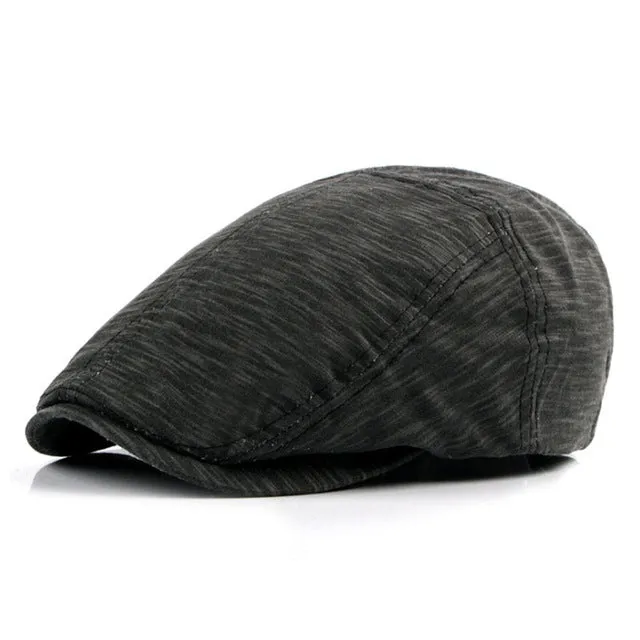 Men's Fashion Beret Hats - Navy Blue,Light Gray,Khaki,Dark Blue,Black,Red