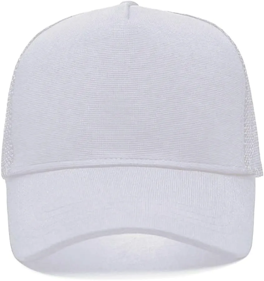 Oversize XXL Mesh Trucker Hat for Men Big Head Hats High Crown Baseball Cap Adjustable 23.6"-25.6"