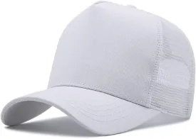 Oversize XXL Mesh Trucker Hat for Men Big Head Hats High Crown Baseball Cap Adjustable 23.6"-25.6"