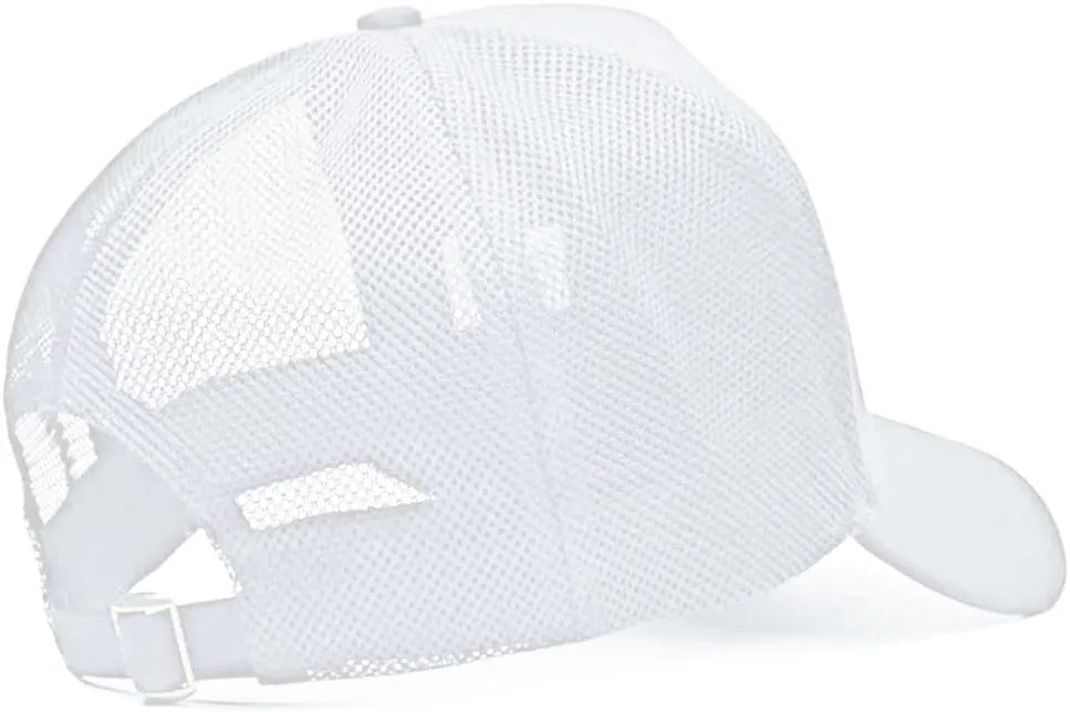 Oversize XXL Mesh Trucker Hat for Men Big Head Hats High Crown Baseball Cap Adjustable 23.6"-25.6"