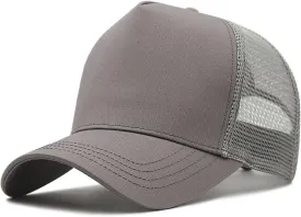 Oversize XXL Mesh Trucker Hat for Men Big Head Hats High Crown Baseball Cap Adjustable 23.6"-25.6"