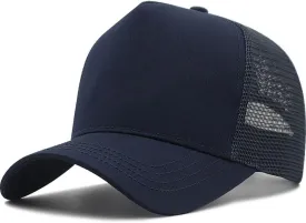 Oversize XXL Mesh Trucker Hat for Men Big Head Hats High Crown Baseball Cap Adjustable 23.6"-25.6"