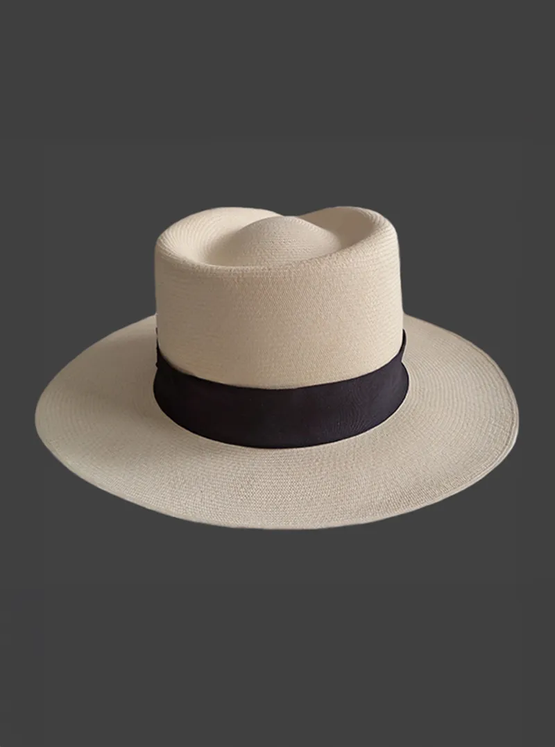Panama Montecristi Hat - Ausin (Ausin) for Men (Grade 21-22)