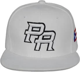 Puerto Rico Snapback Hat US Embroidery Flag 3D PR Flat Bill PR Baseball Cap