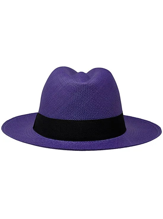 Purple Panama Hat - Fedora Hat