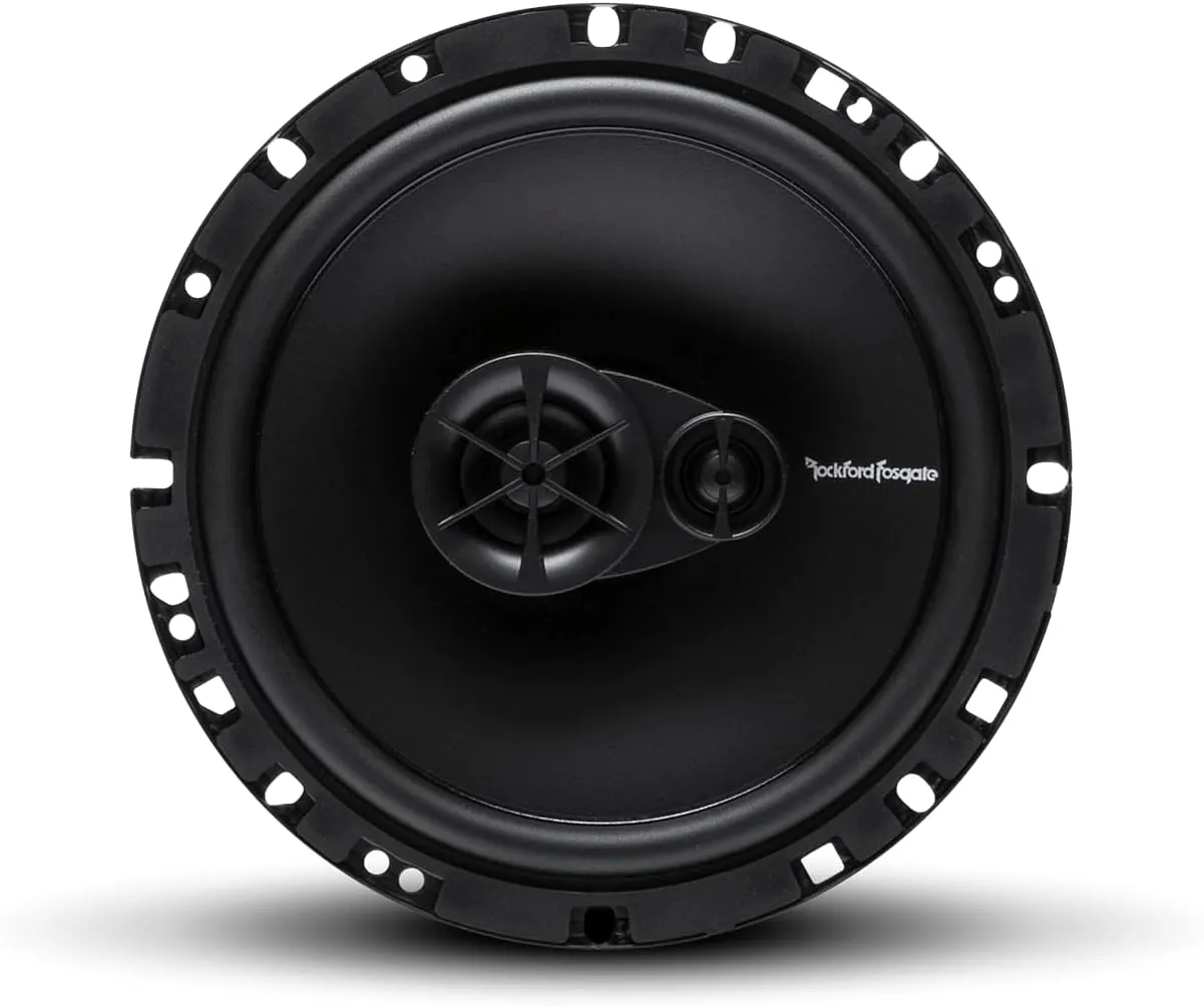 Rockford Fosgate Prime R165X3 6.5" 3-Way Full Range Coaxial Speakers (Pair)
