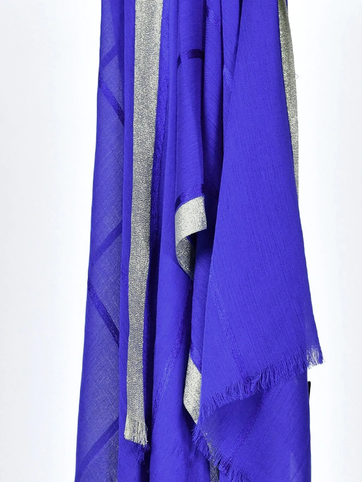 Shimmer Border Scarf