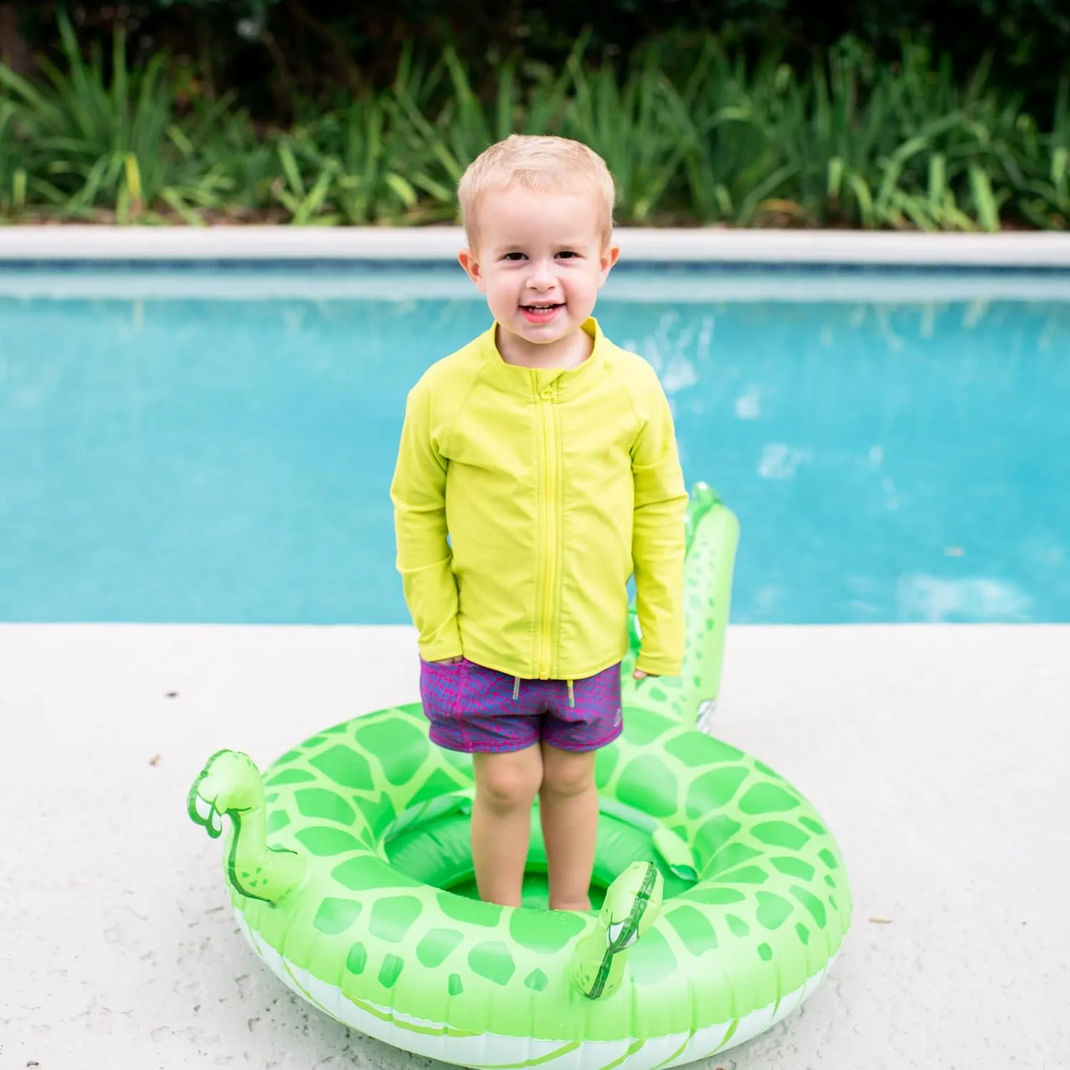 SwimZip UPF 50  Long Sleeve Rash Guard for Boys' and Girls' - Baby, Toddler, Kids