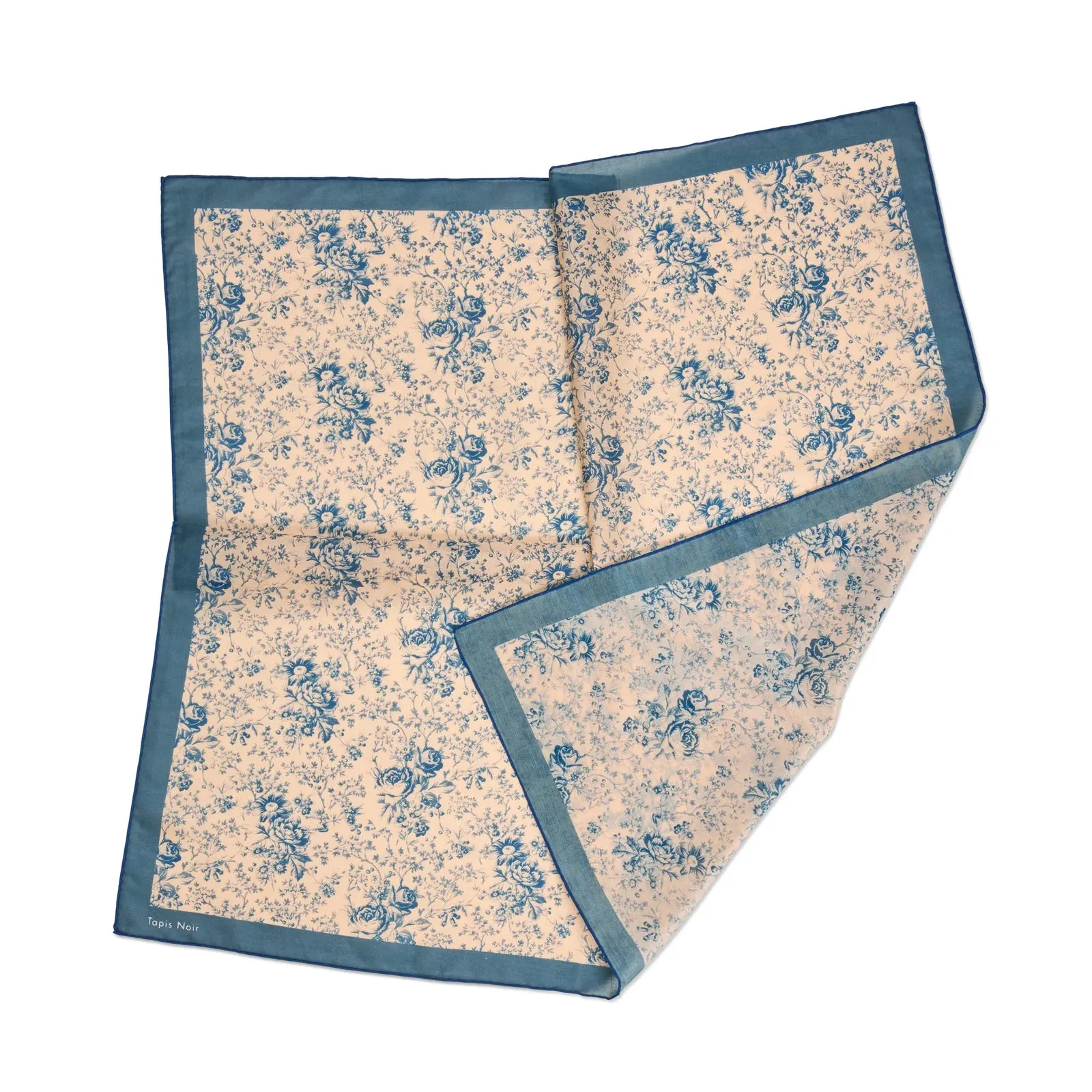 Tapis Noir Light Blue Stripe Scarf