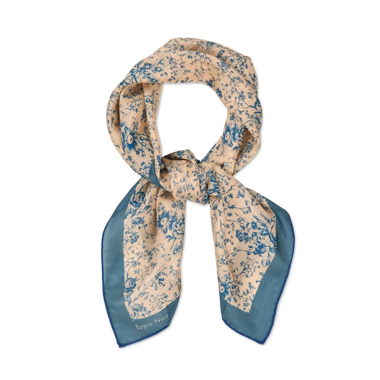 Tapis Noir Light Blue Stripe Scarf