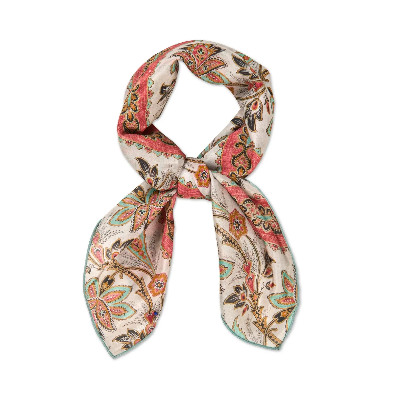 Tapis Noir Light Flower Wave Scarf