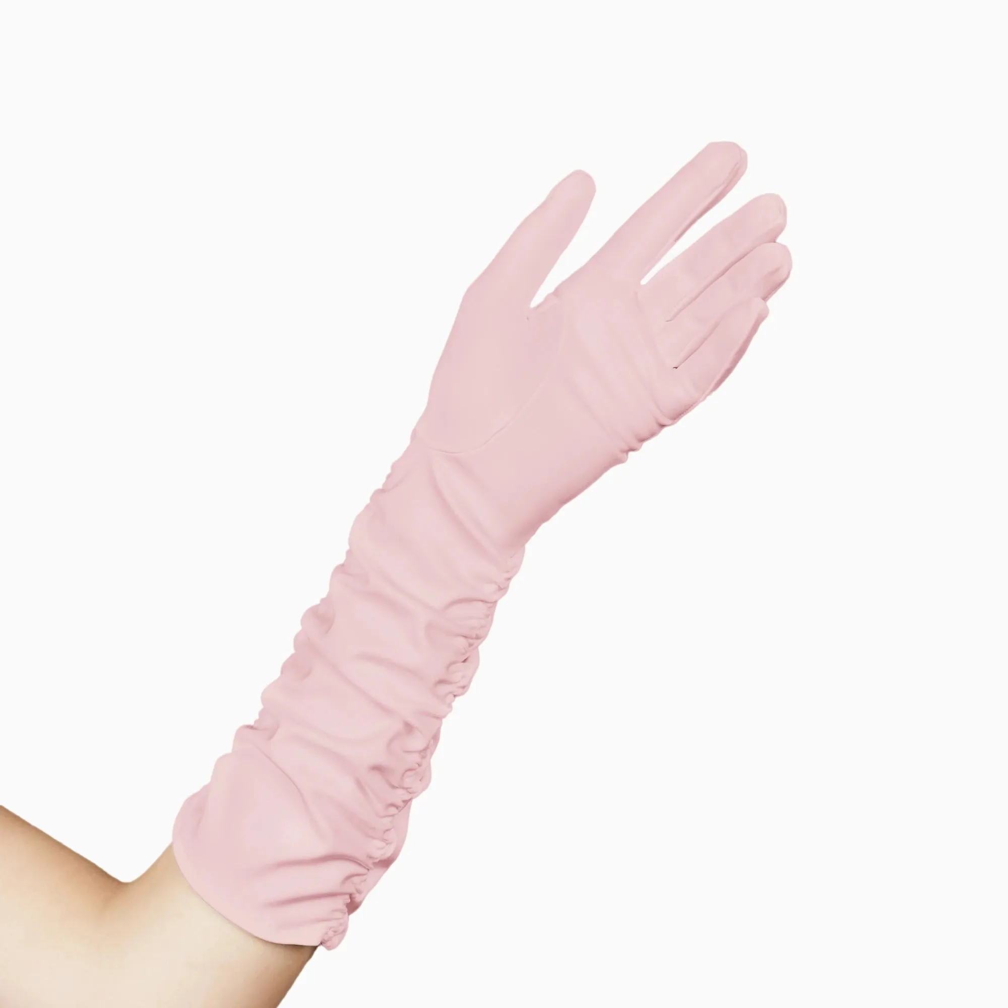 THE STEPHANIE - Long Gloves Pink