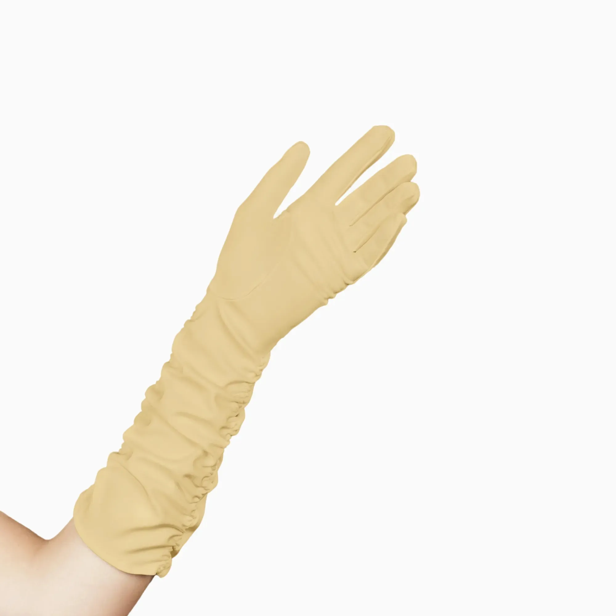 THE STEPHANIE - Long Gloves Yellow