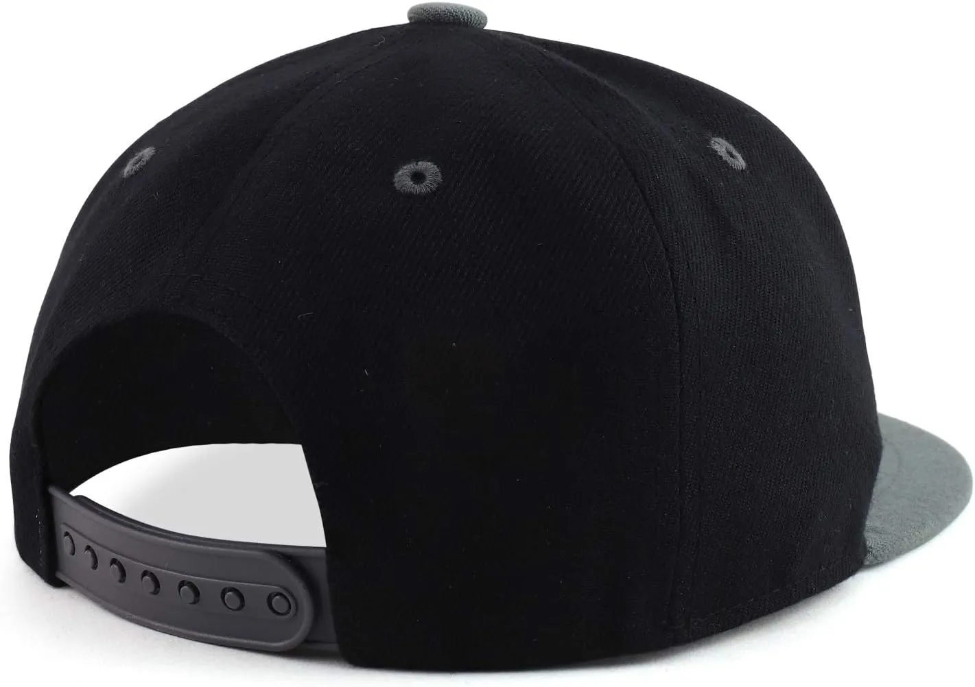 Trendy Apparel Shop Infant to Youth Plain Structured Flatbill Snapback Cap